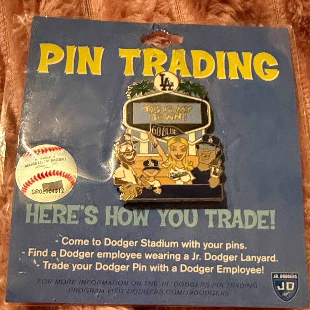 LA Dodgers Pin Trading Collectible